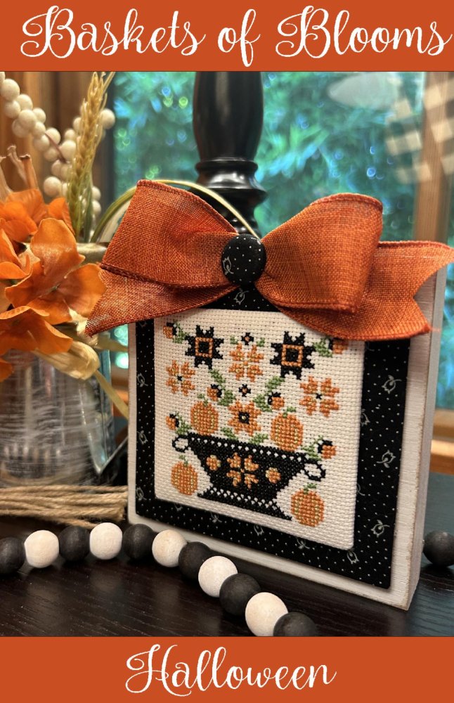 (image for) Basket Of Blooms - Halloween
